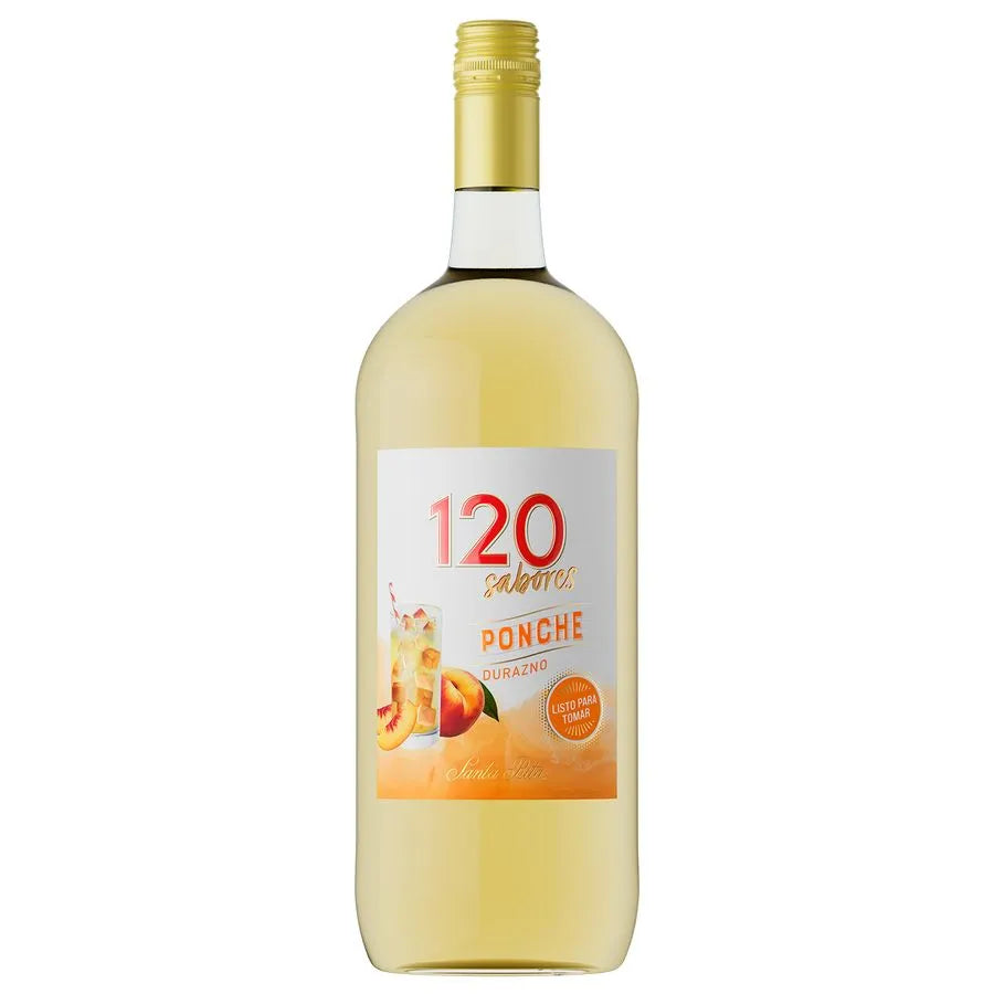 Santa Rita - 120 Sabores ponche Durazno 1.5 ltrs.