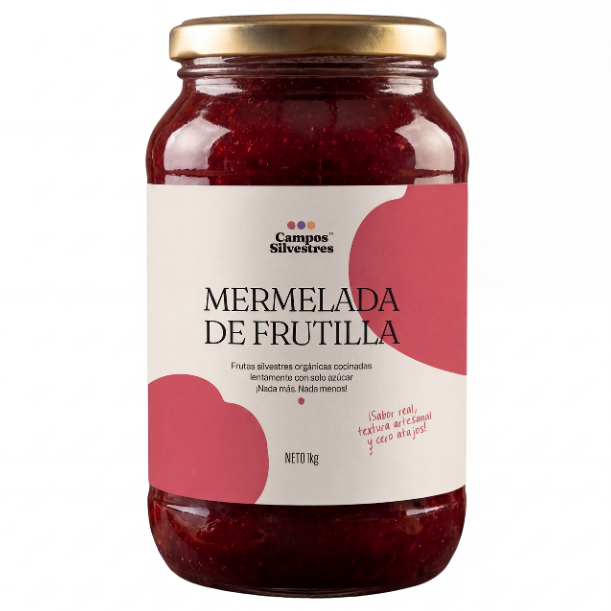 Campos Silvestres - Mermelada Frutilla 1kg
