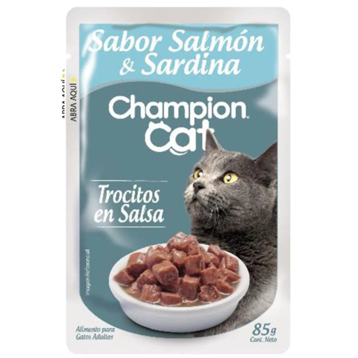 Mascotas - Champion Cat Salmon Y Sardina 100G