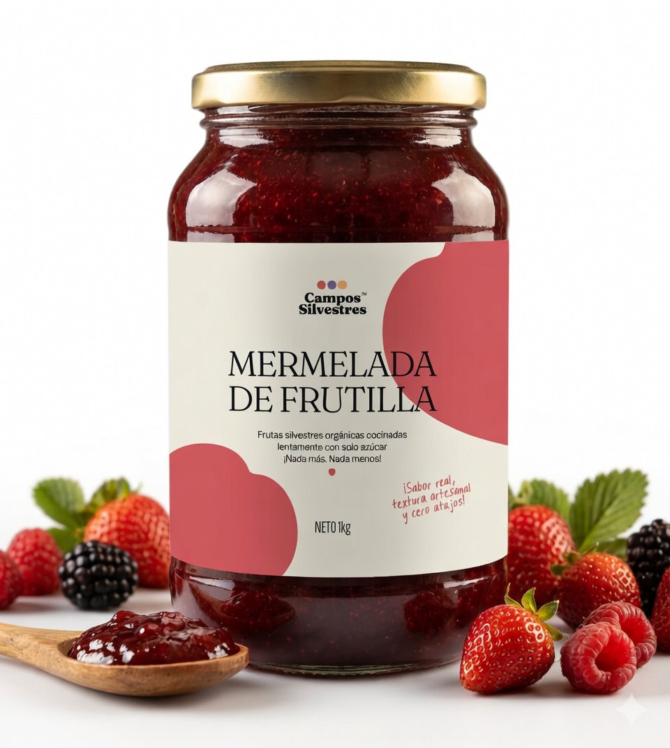 Campos Silvestres - Mermelada Frutilla 1kg