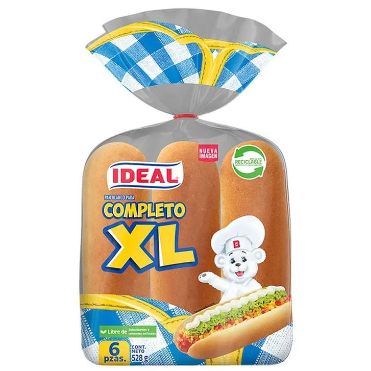 Ideal - Pan Completo Xl 528 Gr