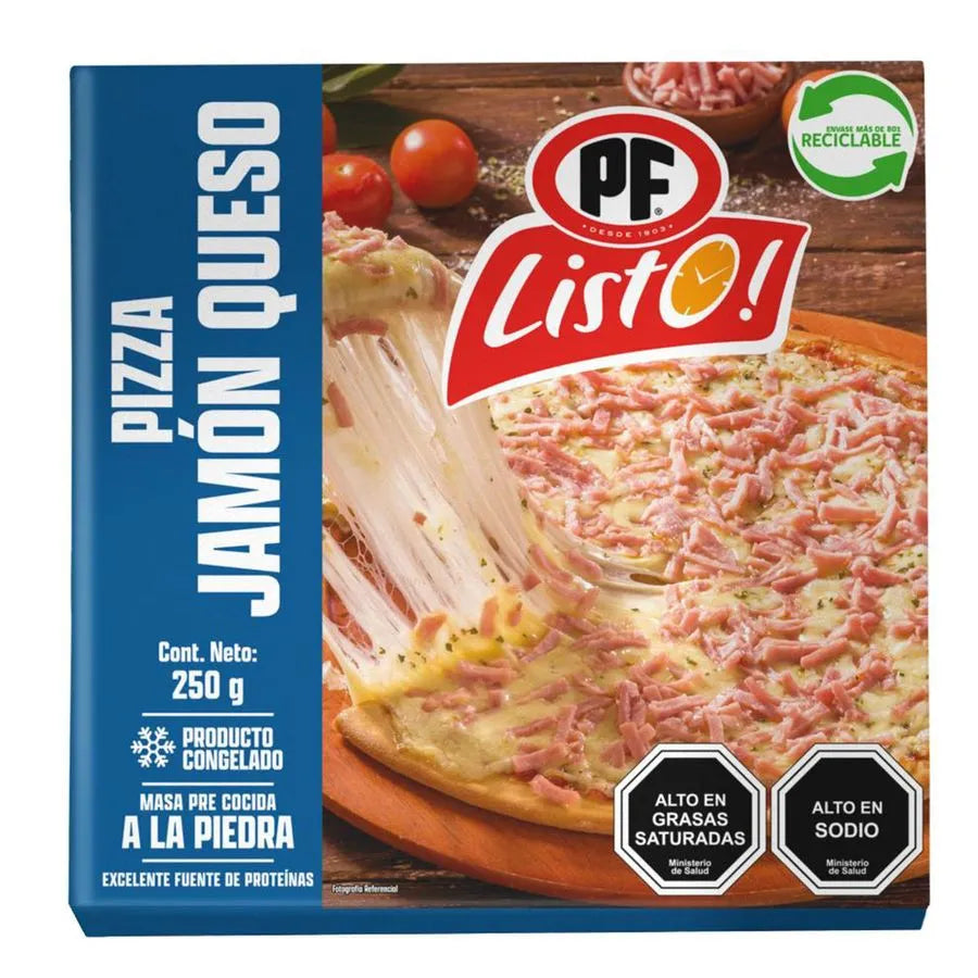 PF - Pizza Jamon Queso 250g