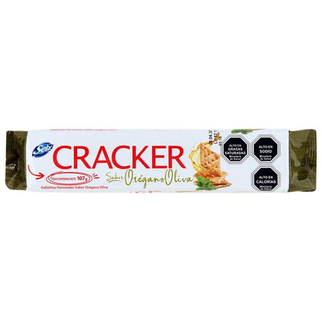 Cracker Sabor Oregano Oliva 107 gr - 7802225682121