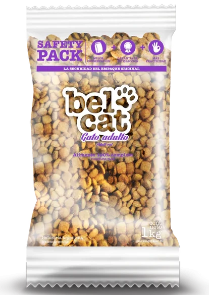 MASCOTAS - Bel Cat Gato Adulto 1 KG