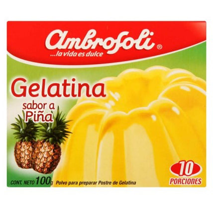 Ambrosoli - Gelatina De Piña 100Grs.