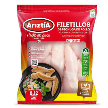 Ariztia - Filetillo De Pollo 650Grs.