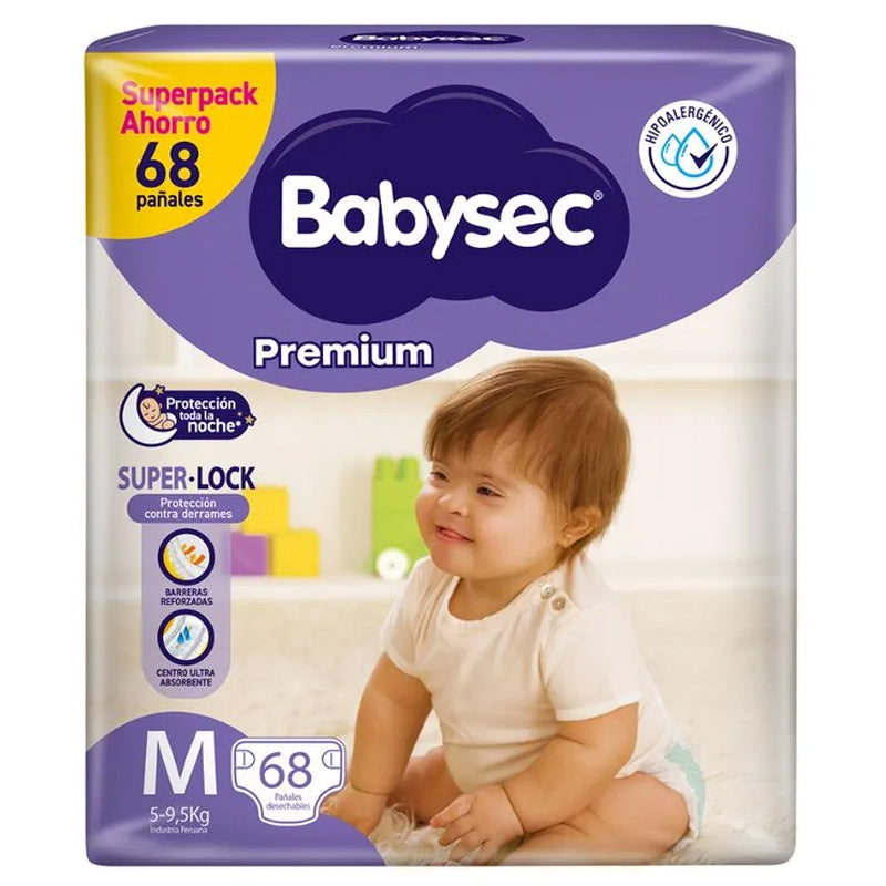 Pañales Babysec Premium - M