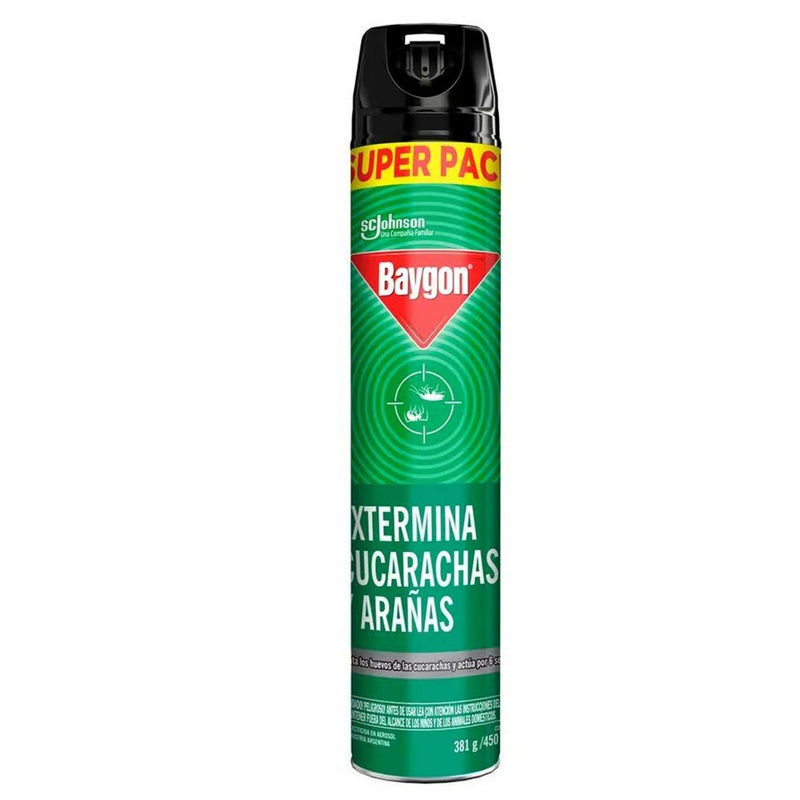 Baygon - Extermina Cucarachas Y Arañas 381 grs