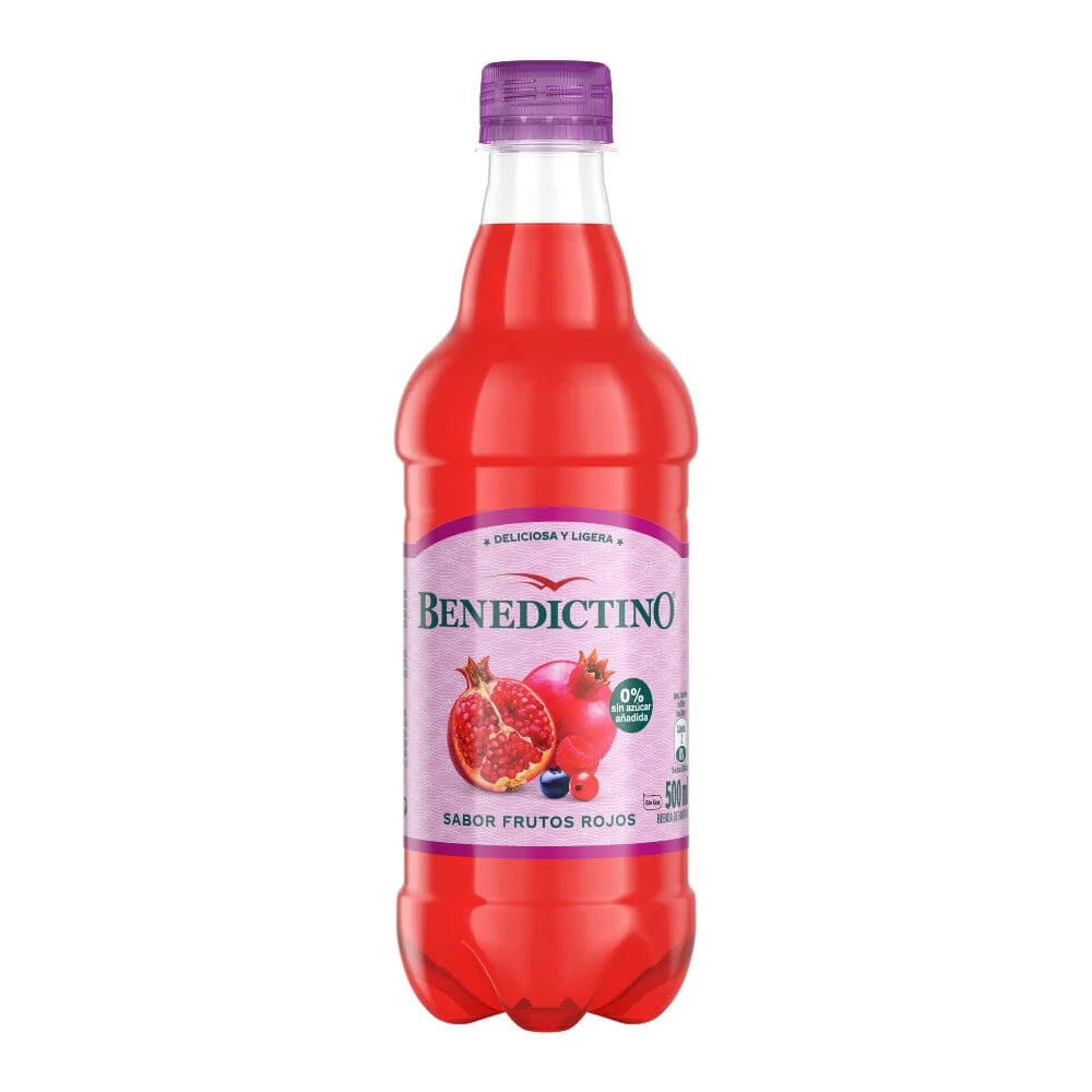 Benedictino - Sabor Frutos Rojos 500Ml.