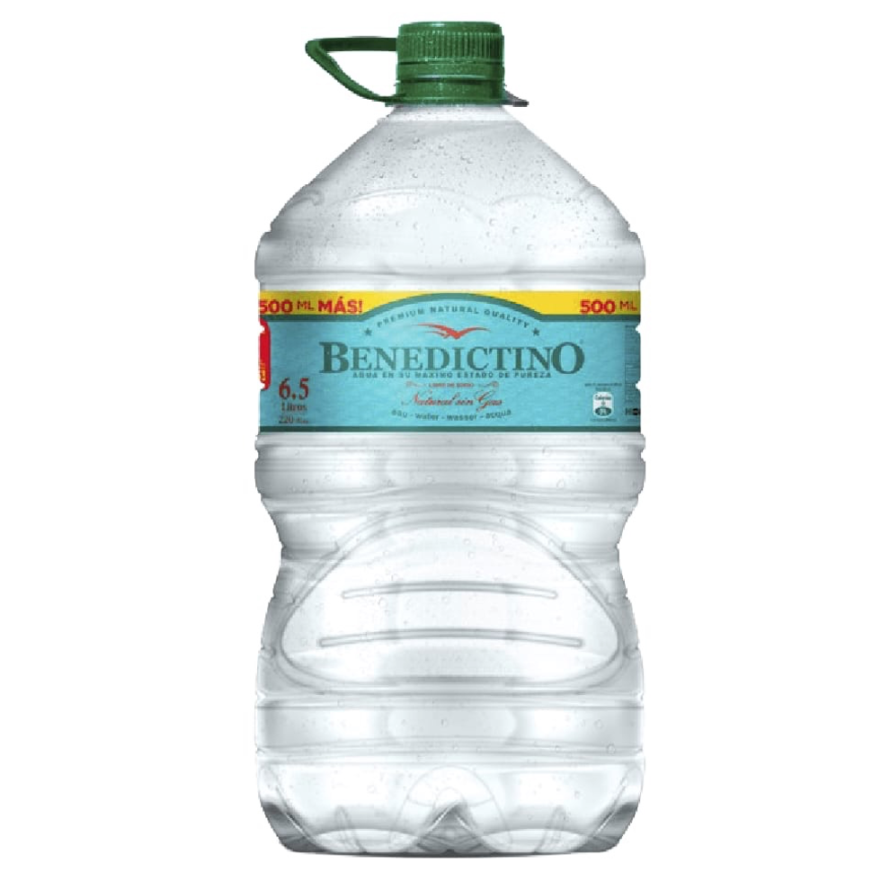 Benedictino - Natural Sin Gas 6.5Ltrs.