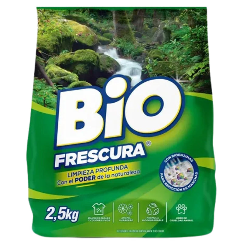 Bio Frescura - Detergente En Polvo Bosque Nativo 2.5Kgs.