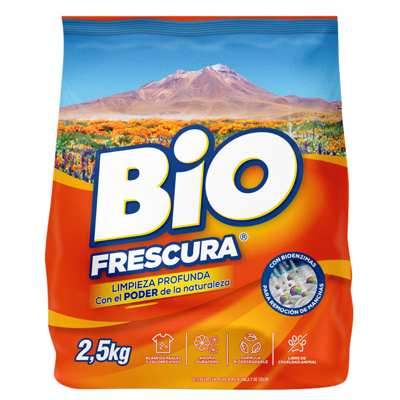 Bio Frescura - Detergente En Polvo Desierto Florido 2.5Kgs.