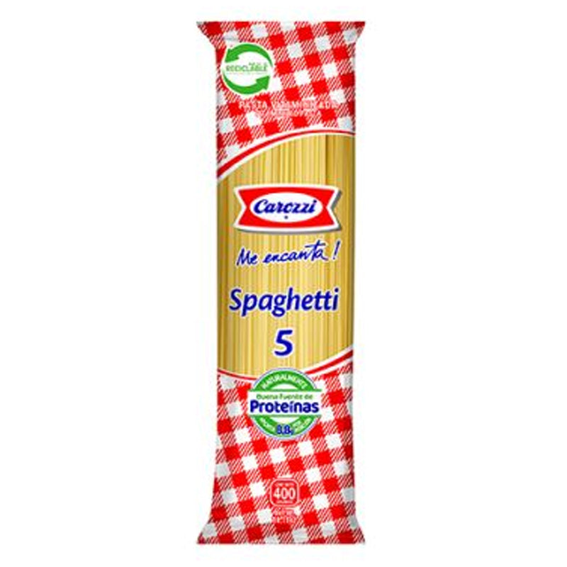Carozzi - Spaghetti N°5 400Grs.