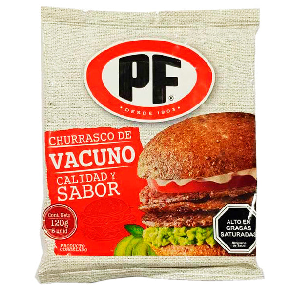 PF - Churrasco vacuno 120g