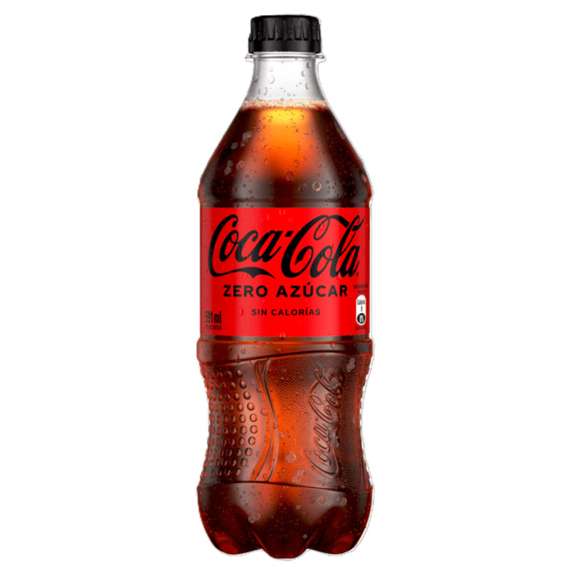 Coca Cola - Zero Azucar 591Ml