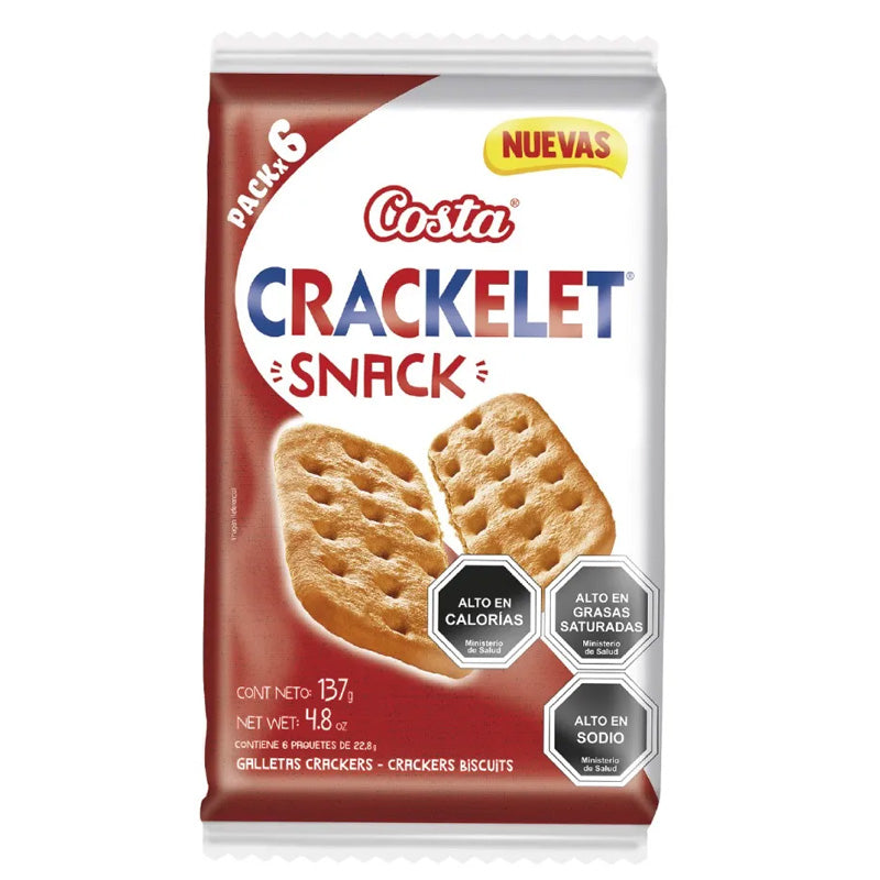 Costa - Crackelet  Snack 137G