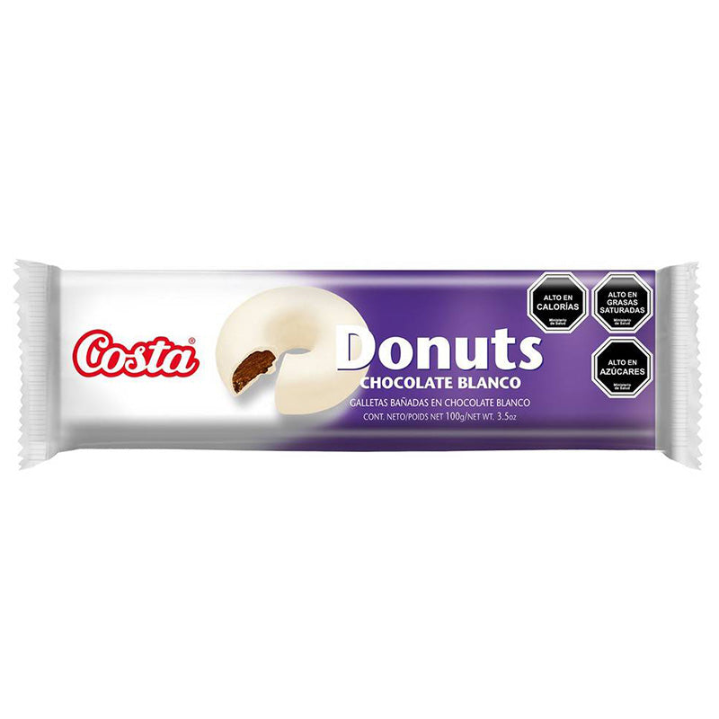 Costa - Donuts Chocolate Blanco 100 Gr