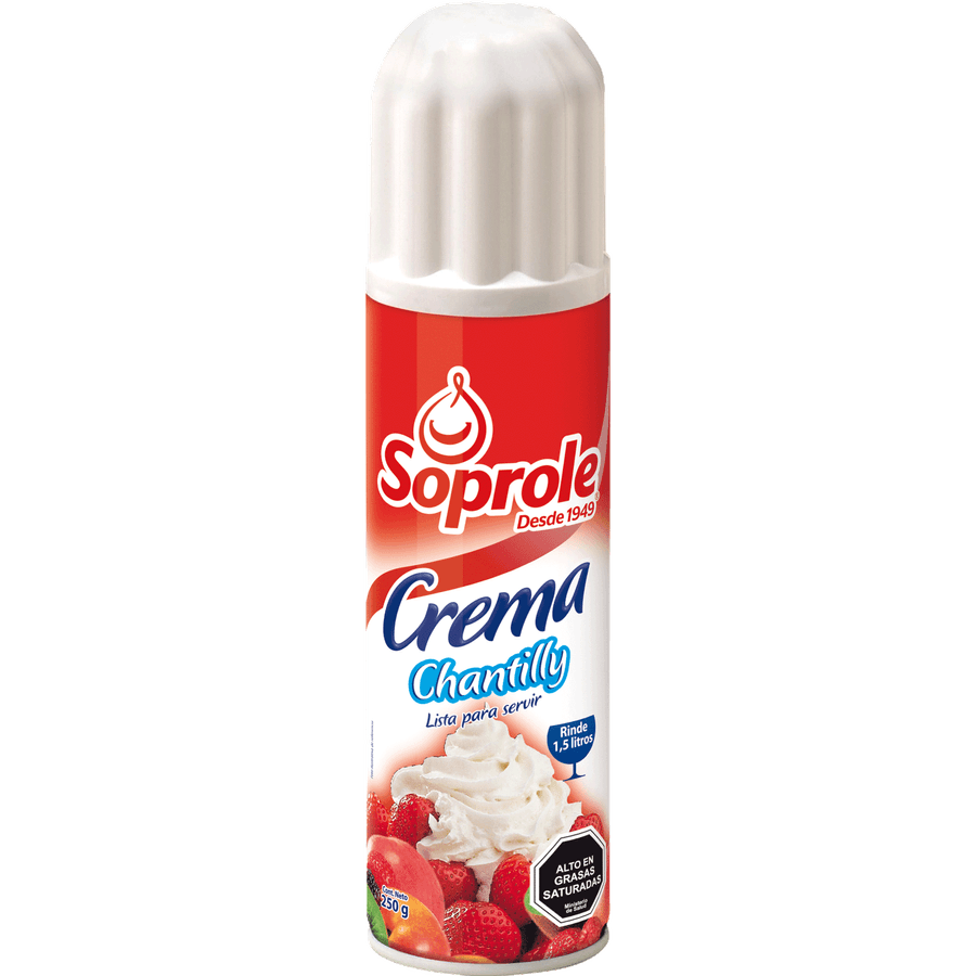 Soprole - Crema Chantilly 250gr