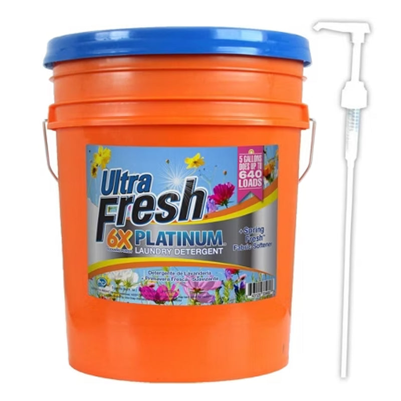 Detergente Liquido - Ultra Fresh Florella 5Ltrs.