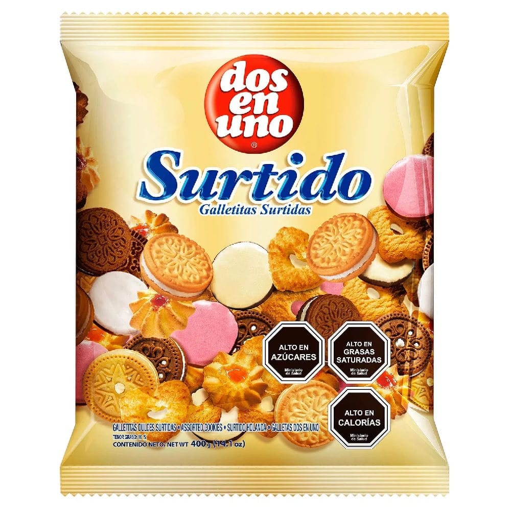 Dos En Uno - Galletas Surtidas 400G