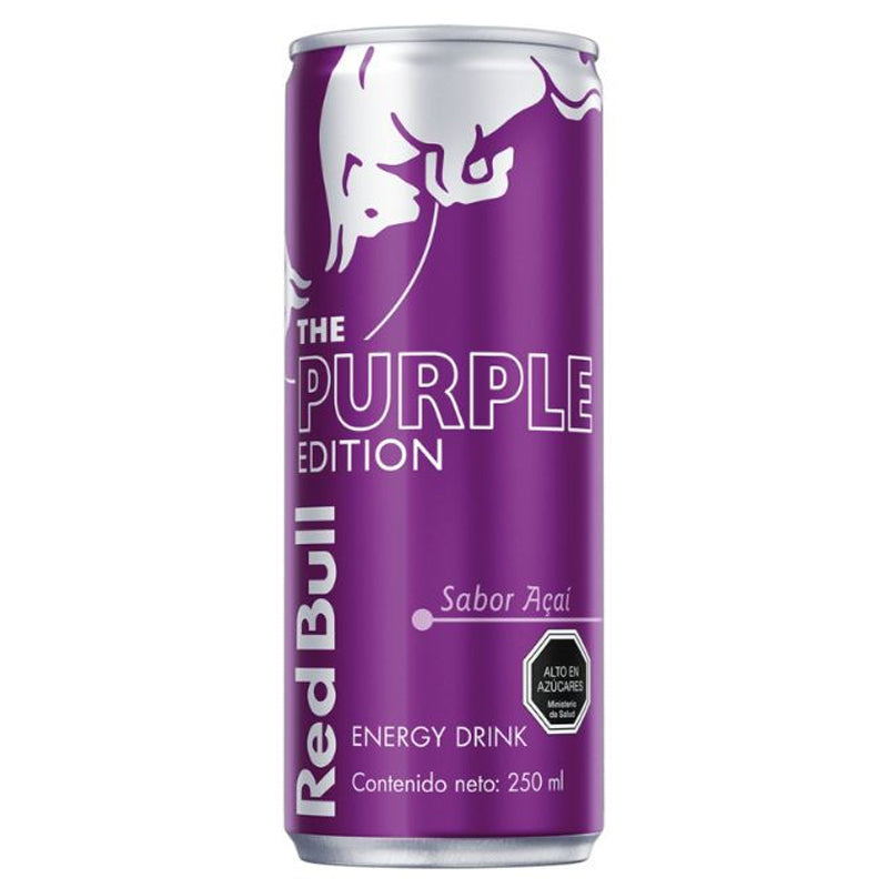 Energizante - Red Bull Purple Sabor Acai 250Ml.