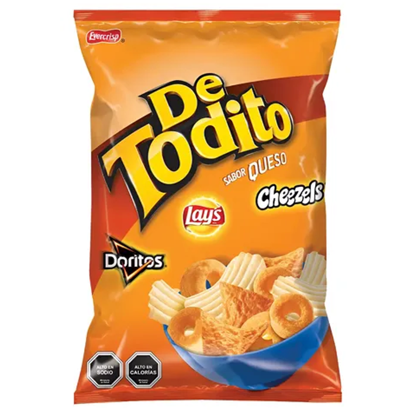 Evercrisp - De Todito Ll Sabor Queso 275G