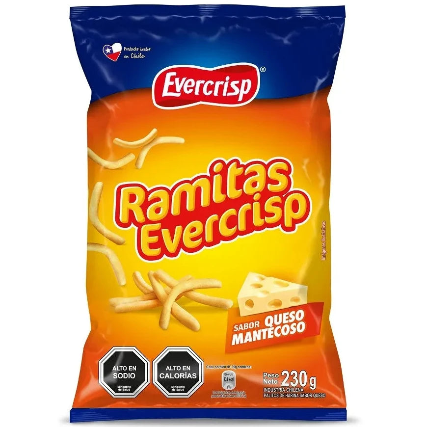 Evercrisp - Ramitas Sabor Queso 230G