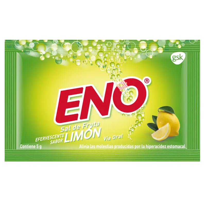 Farmacia - Eno Antiácido, Sal De Fruta Sabor Limón 5Grs.