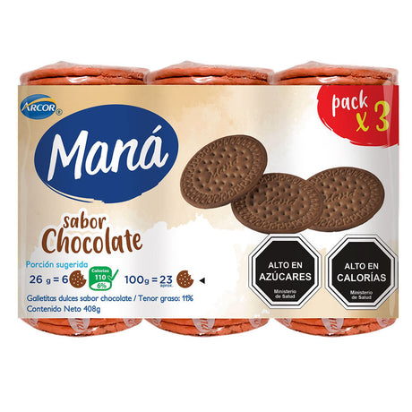 Sabor Chocolate Pack X3 393 gr - 7790040424173