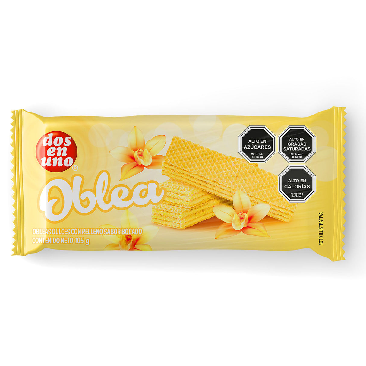 Galleta Oblea vainilla - 7896058258455