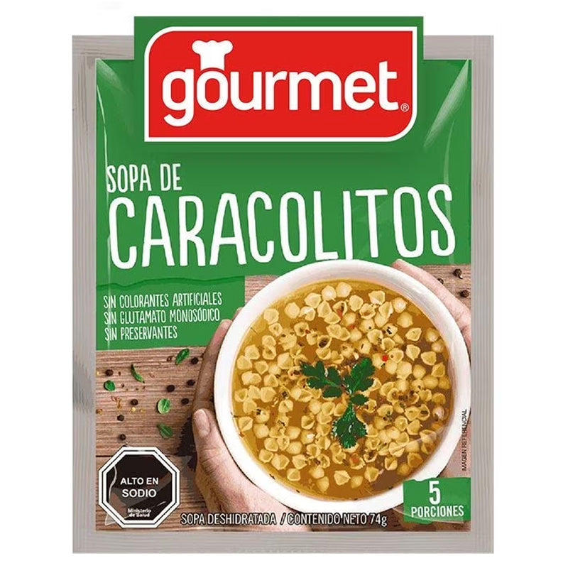 Gourmet - Sopa De Caracolitos 74Gr
