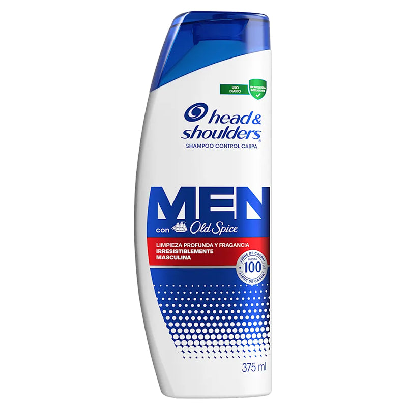 Head Y Shoulders - Shampoo Control Caspa Men Con Old Spice 375Ml.