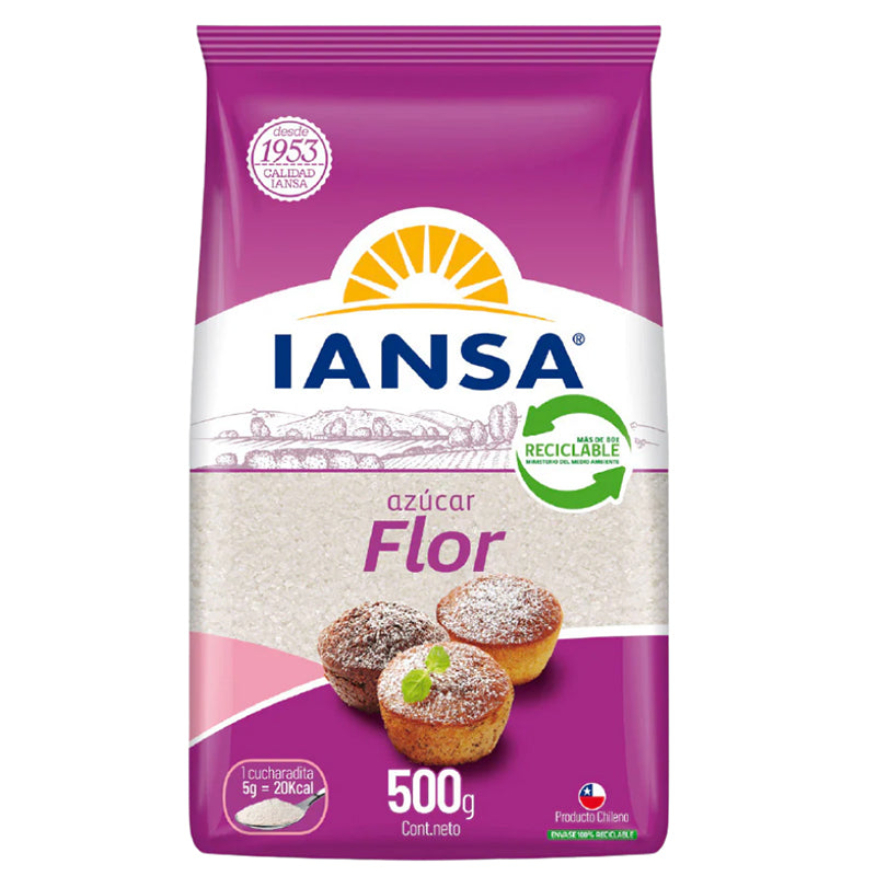 Iansa - Azúcar Flor 500Gr
