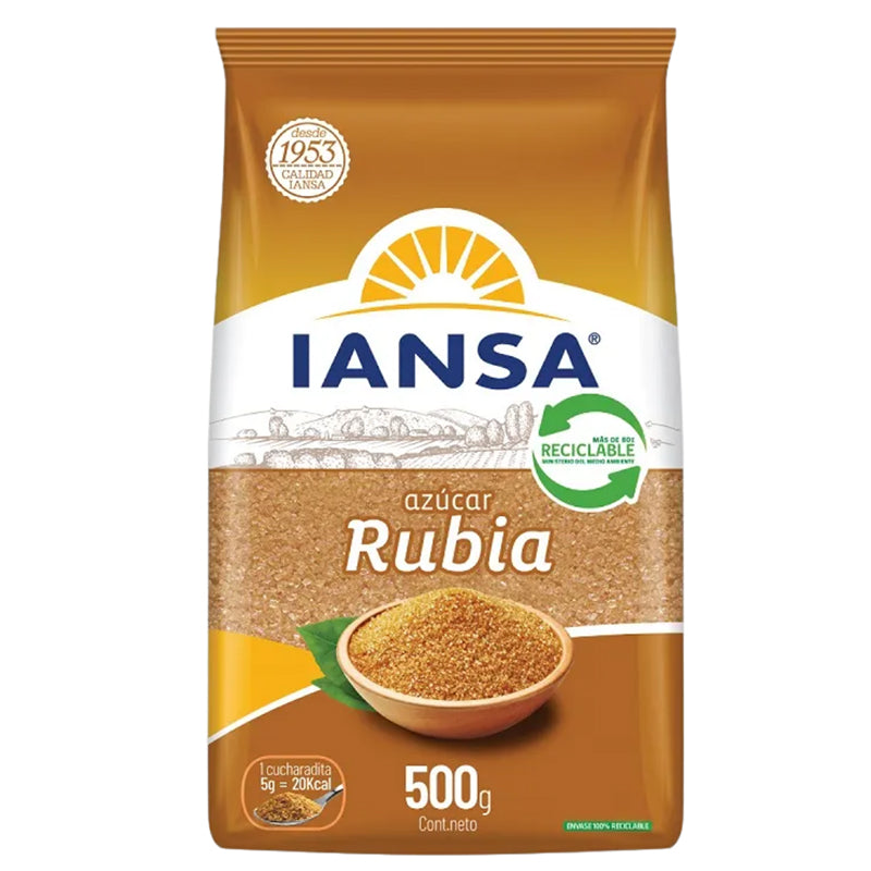 Iansa - Azucar Rubia 500 Gr