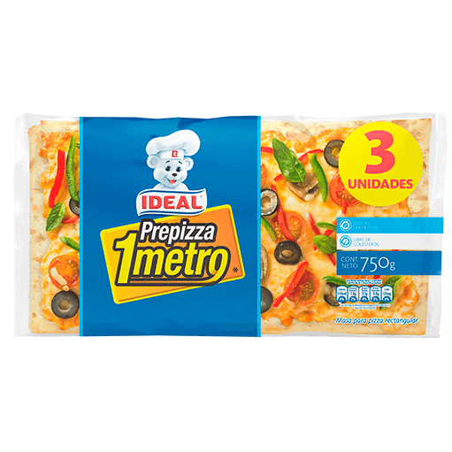 Ideal - Prepizza 1 Metro 750 Gr