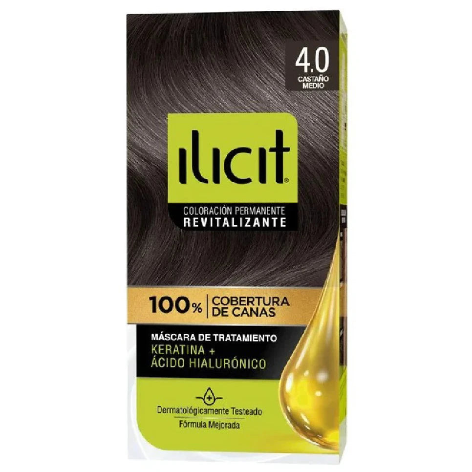 Ilicit - Tintura 4.0 Castaño Medio