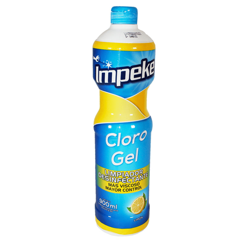 Impeke - Cloro Gel Limon  900 Ml