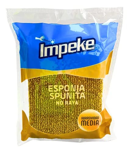 Impeke - Esponja Amarilla Abrasividad  Media