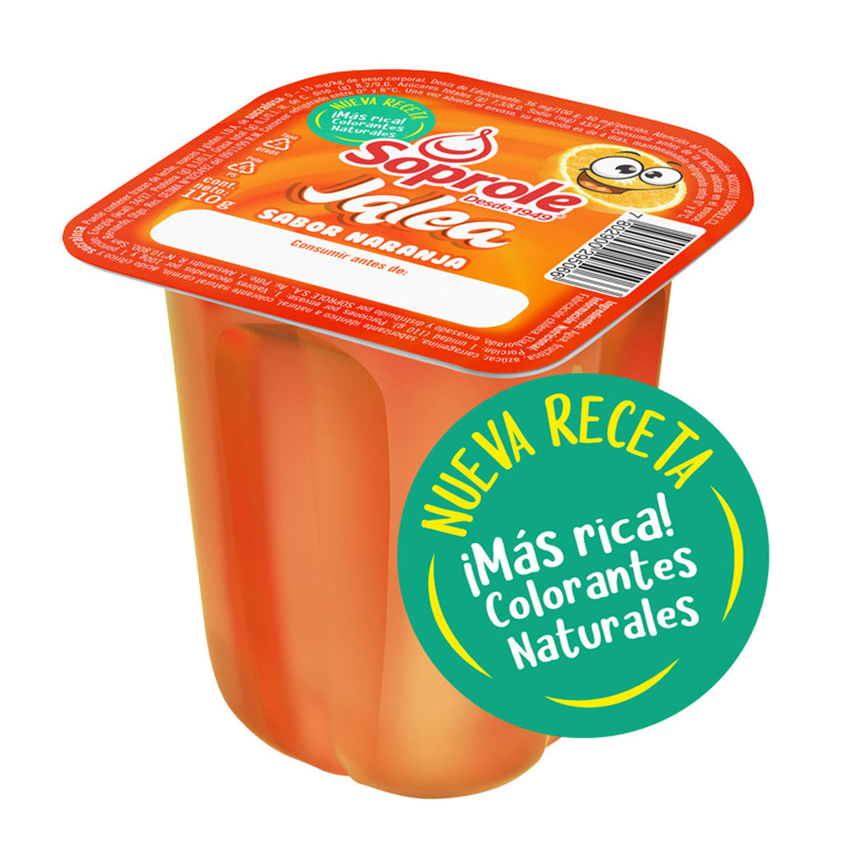 Jalea Naranja 110 gr - 7802900295066