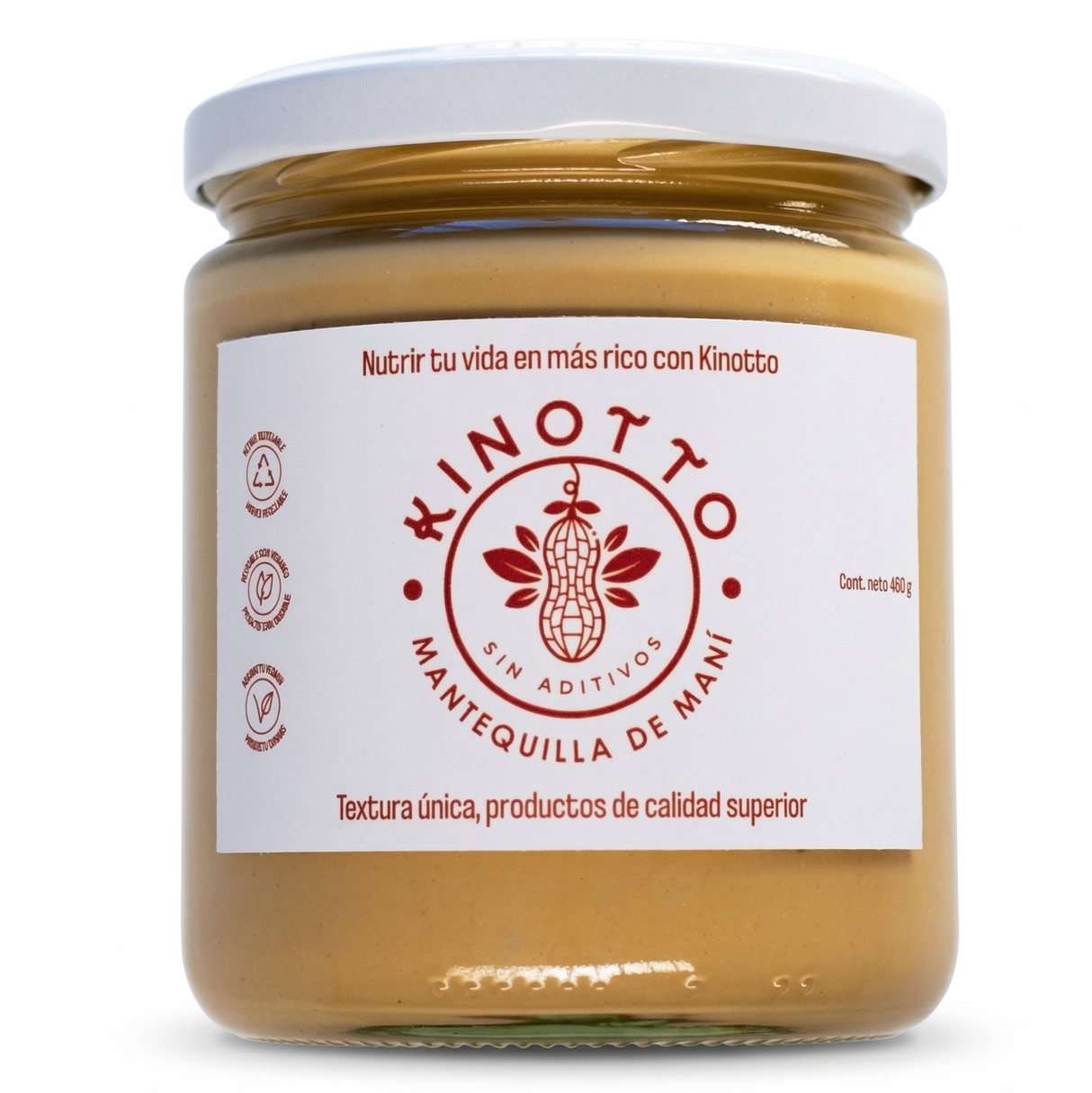 Kinotto Mantequilla De Mani - 460Grs.