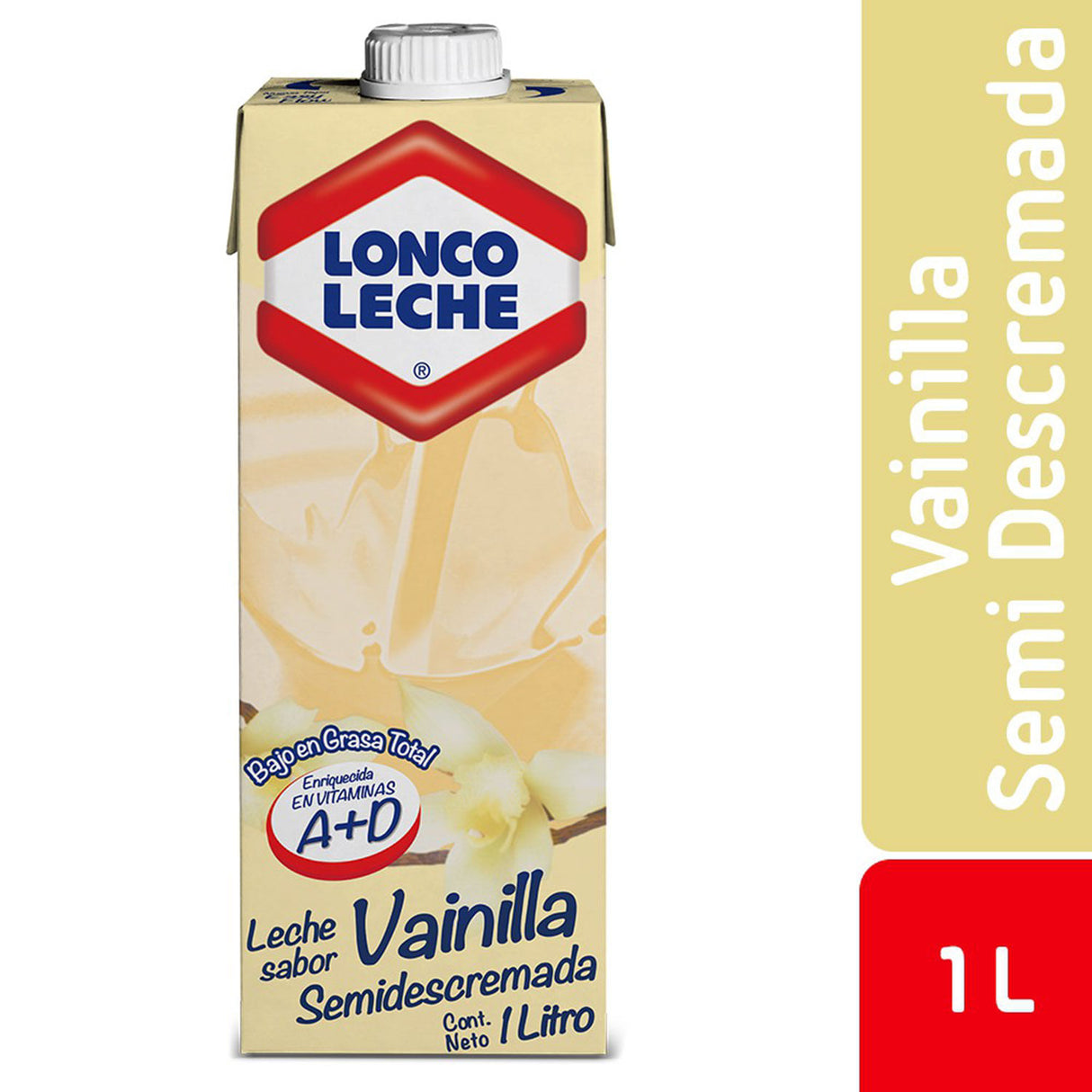 Vainilla Semi Descremada 1 lt - 7802910000261