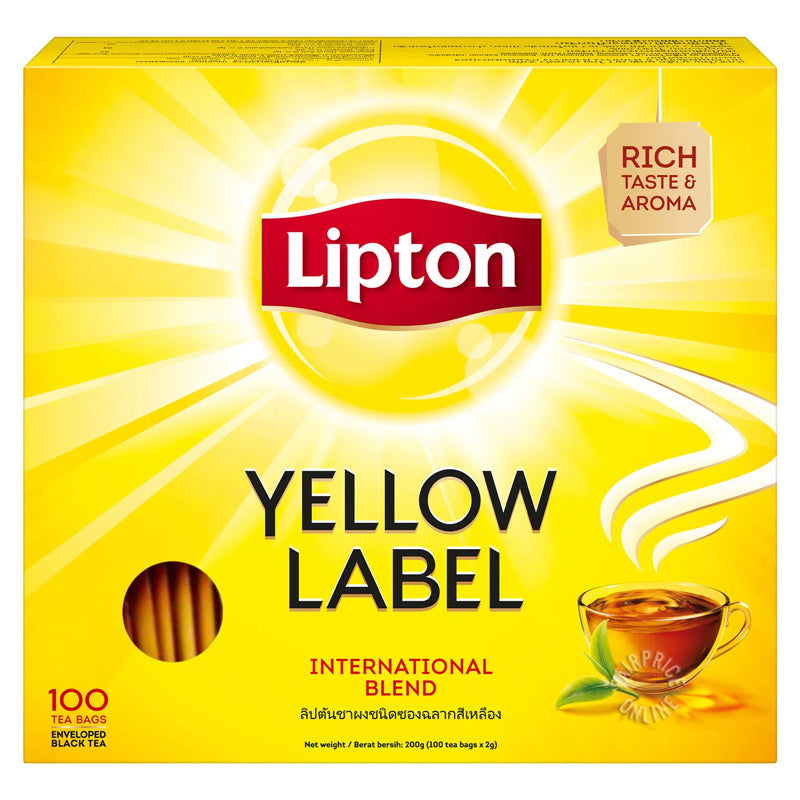 Lipton - Yellow Label 100 Bolsitas