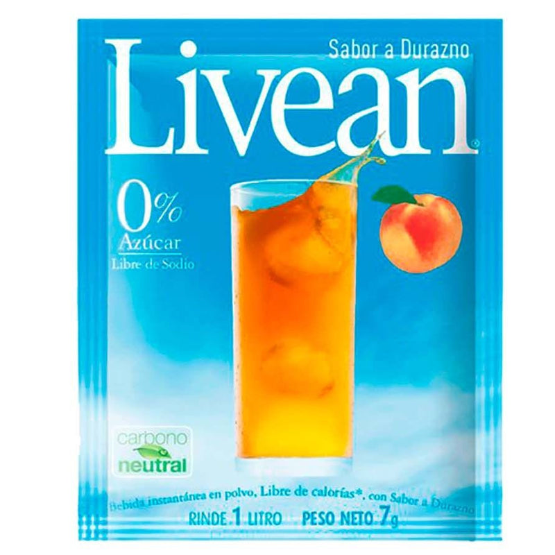 Livean - Durazno 0 % Azucar
