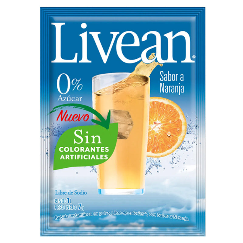 Livean - Naranja Zero Azucar 0%