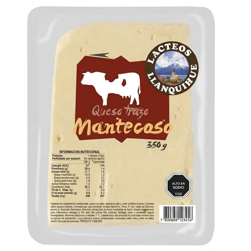 Llanquihue - Queso Trozo Mantecoso 350G