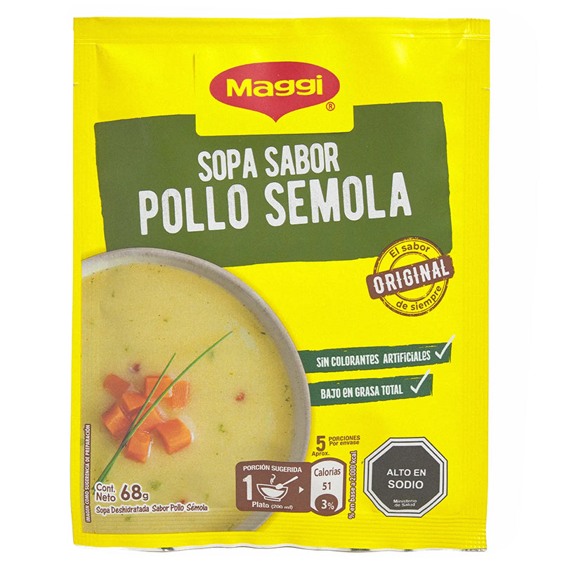Maggi - Sopa De Pollo Con Semola