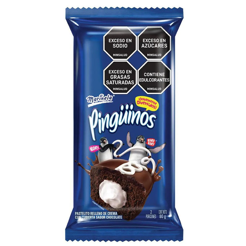 Marinela - Pinguino Chocolate 80 Gr