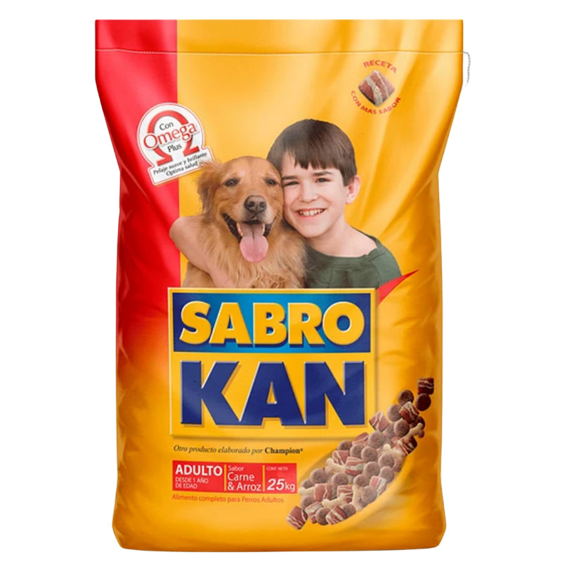 Mascotas - Sabro Kan Perro Adulto 25 Kg