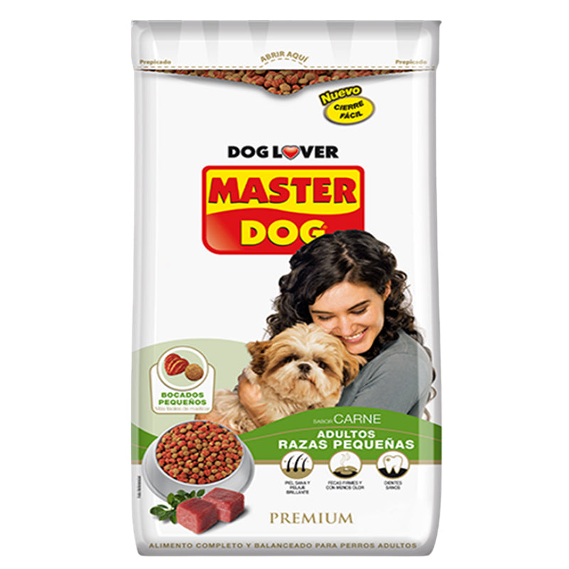 Master Dog - Razas Pequeñas Carne 500G