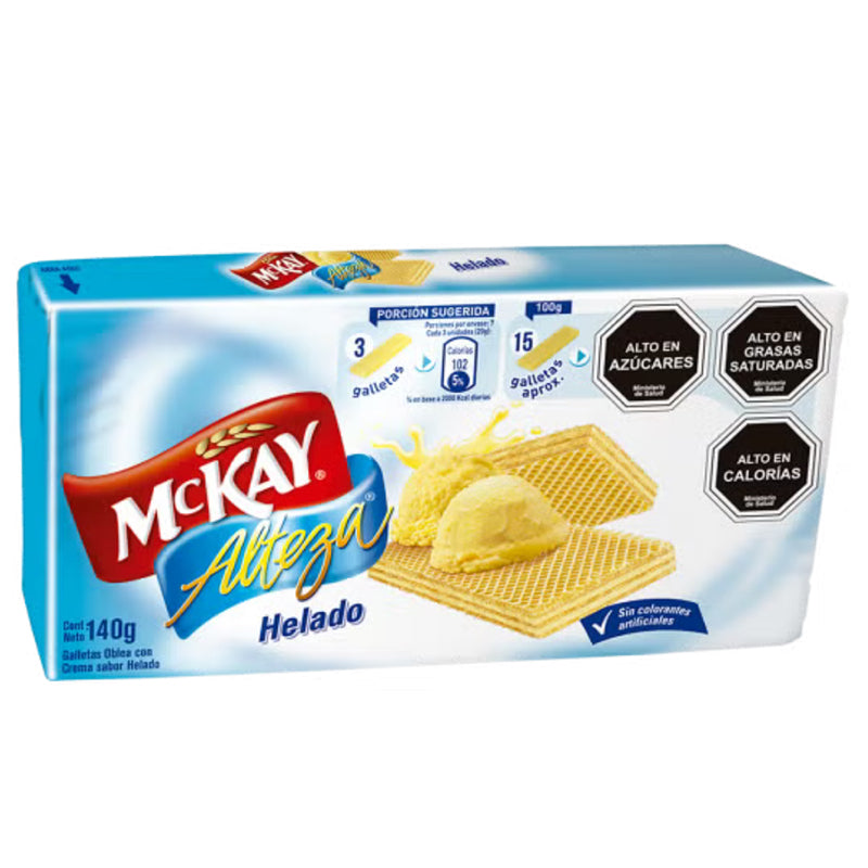 Mckay - Galleta Alteza Helado 140 G